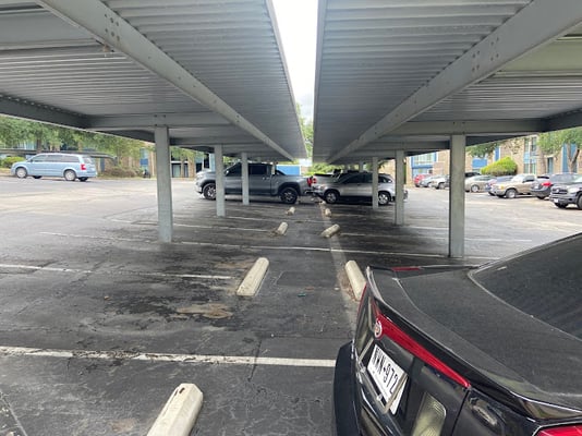 Covered parking